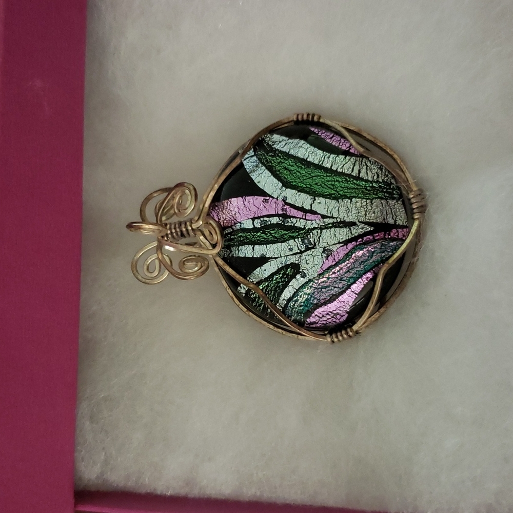 Glass pendant